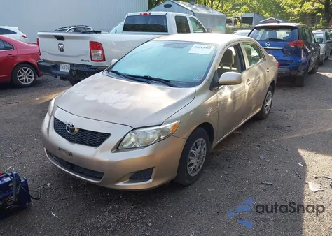 2009 Toyota Corolla Le from USA, damaged, VIN 2T1BU40EX9C166819